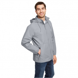 Team 365 TT87 Unisex Zone HydroSport Storm Flap Jacket - Sport Graphite