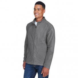 Team 365 TT90 Men\'s Campus Microfleece Jacket - Sport Graphite