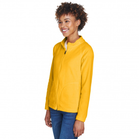 Team 365 TT90W Ladies Campus Microfleece Jacket - Sport Athletic Gold