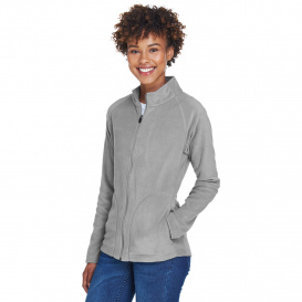 Team 365 TT90W Ladies Campus Microfleece Jacket - Sport Graphite