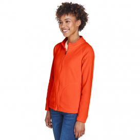 Team 365 TT90W Ladies Campus Microfleece Jacket - Sport Orange
