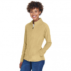 Team 365 TT90W Ladies Campus Microfleece Jacket - Sport Vegas Gold