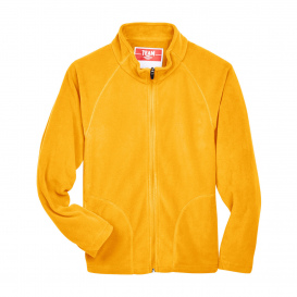 Team 365 TT90Y Youth Campus Microfleece Jacket - Sport Athletic Gold