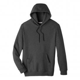 Team 365 TT96 Adult Zone HydroSport Heavyweight Pullover Hooded Sweatshirt - Dark Grey Heather