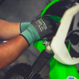 Armor Guys 00-842 Kyorene Pro A4 HCT MicroFoam Nitrile Coated Gloves