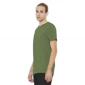 Bella + Canvas BC3001CVC Unisex Heather CVC Short Sleeve Tee - Heather Green