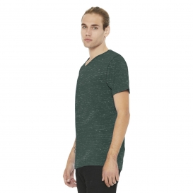 Bella + Canvas BC3005 Unisex Jersey Short Sleeve V-Neck Tee - Forest Marble