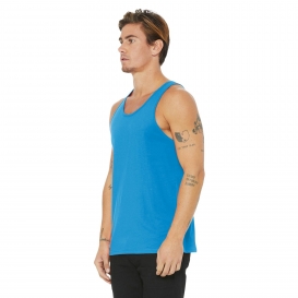 Bella + Canvas BC3480 Unisex Jersey Tank - Neon Blue