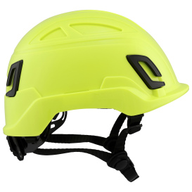 Bullard T2NHY Type II + Safety Helmet - Ratchet Suspension - Hi-Vis Yellow