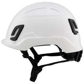 Bullard T2NWH Type II + Safety Helmet - Ratchet Suspension - White