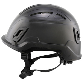 Bullard T2VBK Type II + Vented Safety Helmet - Ratchet Suspension - Black