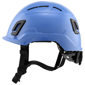 Bullard T2VKB Type II + Vented Safety Helmet - Ratchet Suspension - Kentucky Blue