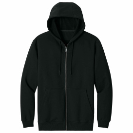 CornerStone CSF631 Tough Fleece Full-Zip Hoodie - Black