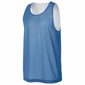 Sport-Tek ST5000 PosiCharge Reversible Mesh Tank - Carolina Blue/White
