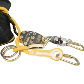 DEWALT DXFP160020 Horizontal Lifeline System Rope Temporary 2 Person - 100 Ft. (30.5 m)