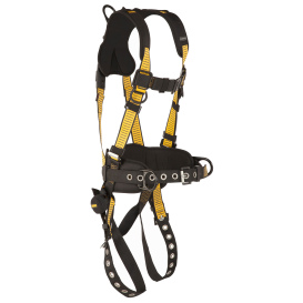 DEWALT DXFP532131 D3000 5-Point Harness Vest w/Belt - Back and Side D-Rings, QC Chest, TB Legs