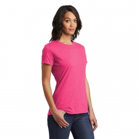 District DT6002 Women\'s Very Important Tee - Fuchsia Frost
