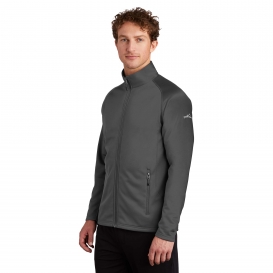 Eddie Bauer EB246 Smooth Base Layer Full-Zip Fleece - Iron Gate