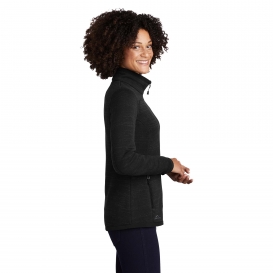 Eddie Bauer EB251 Ladies Sweater Fleece Full-Zip - Black