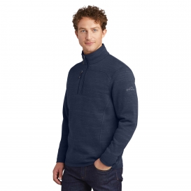 Eddie Bauer EB254 Sweater Fleece 1/4-Zip - River Blue Heather