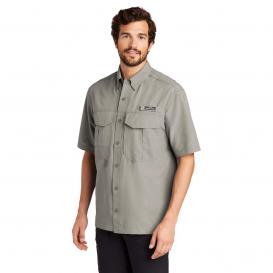Eddie Bauer EB602 Short Sleeve Performance Fishing Shirt - Driftwood