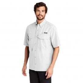 Eddie Bauer EB602 Short Sleeve Performance Fishing Shirt - White
