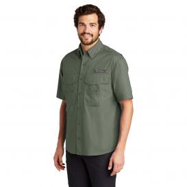 Eddie Bauer EB608 Short Sleeve Fishing Shirt - Seagrass Green