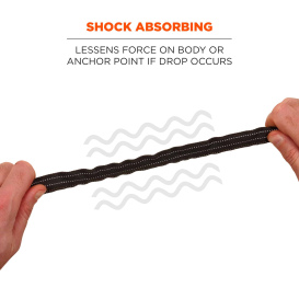 Ergodyne Squids 3100 Single Carabiner - Black (100 Pack)
