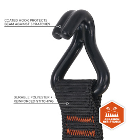 Ergodyne Squids 3169 Warehouse Racking Stabilizer Strap - Black