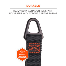 Ergodyne Squids 3171 Anchor Strap Belt Loop Attachment for Tool Tethering - 5lbs/2.3kg