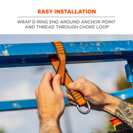 Ergodyne Squids 3174 Anchor Strap Belt Loop Attachment for Tool Tethering - 5lbs/2.3kg