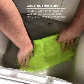 Ergodyne Chill-Its 6602 Evaporative Cooling Towel - Hi-Vis Lime