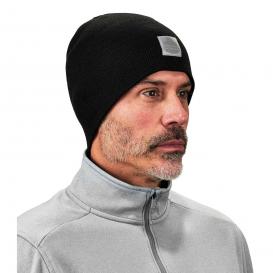 Ergodyne N-Ferno 6812 Ribbed Knit Beanie - Black