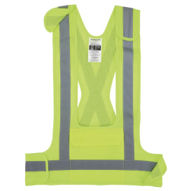 Ergodyne GloWear 8142BA Type O Class 1 Breakaway Safety Vest - Yellow/Lime