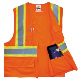 Ergodyne GloWear 8235ZX Type R Class 2 Two-Tone X-Back Safety Vest