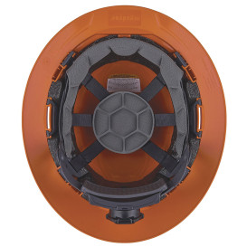 Ergodyne Skullerz 8963 Type II Class E Full Brim Safety Helmet - Ratchet Suspension - Orange