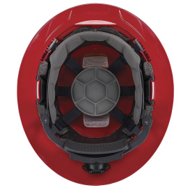 Ergodyne Skullerz 8963 Type II Class E Full Brim Safety Helmet - Ratchet Suspension - Red
