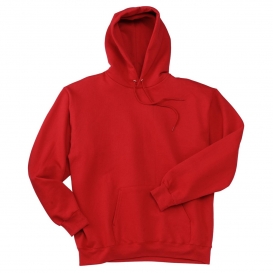 Hanes F170 Ultimate Cotton Pullover Hooded Sweatshirt - Deep Red