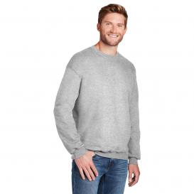 Hanes F260 Ultimate Cotton Crewneck Sweatshirt - Ash | Full Source