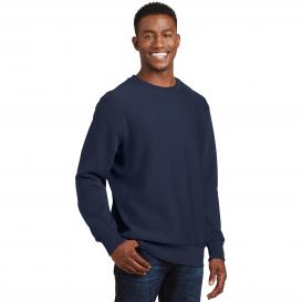 Sport-Tek F280 Super Heavyweight Crewneck Sweatshirt - True Navy | Full ...