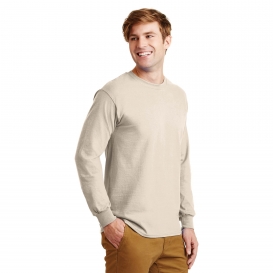 Gildan G2400 Ultra Cotton Long Sleeve T-Shirt - Natural