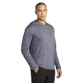 Gildan 46500 Performance Core Hooded T-Shirt - Heather Sport Dark Navy