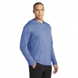 Gildan 46500 Performance Core Hooded T-Shirt - Heather Sport Royal
