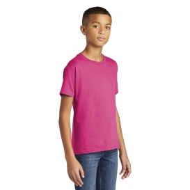 Gildan 64500B Youth Softstyle T-Shirt - Heliconia