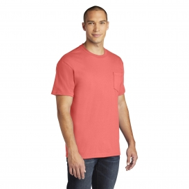 Gildan H300 Hammer Pocket T-Shirt - Coral Silk