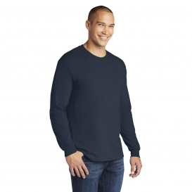 Gildan H400 Hammer Long Sleeve T-Shirt - Sport Dark Navy | Full Source