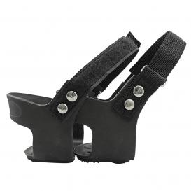 Global Glove ITR3615 Ice Gripster Treads Anti-Slip Heel Traction Cleats with Carbon Steel Studs