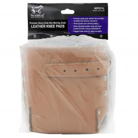 Global Glove KP511L FrogWear Premium Heavy-Duty Non-Marring Leather Knee Pads