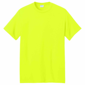 Port & Company PC01 Core Blend Recycled Tee - Safety Green