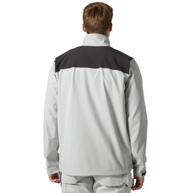 Helly Hansen 74085 Manchester 2.0 Softshell Jacket - Grey Fog/EB
